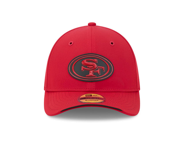 49ers 2026 New Era Men's 39THIRTY Sideline Hat Pro Football Hall of Fame