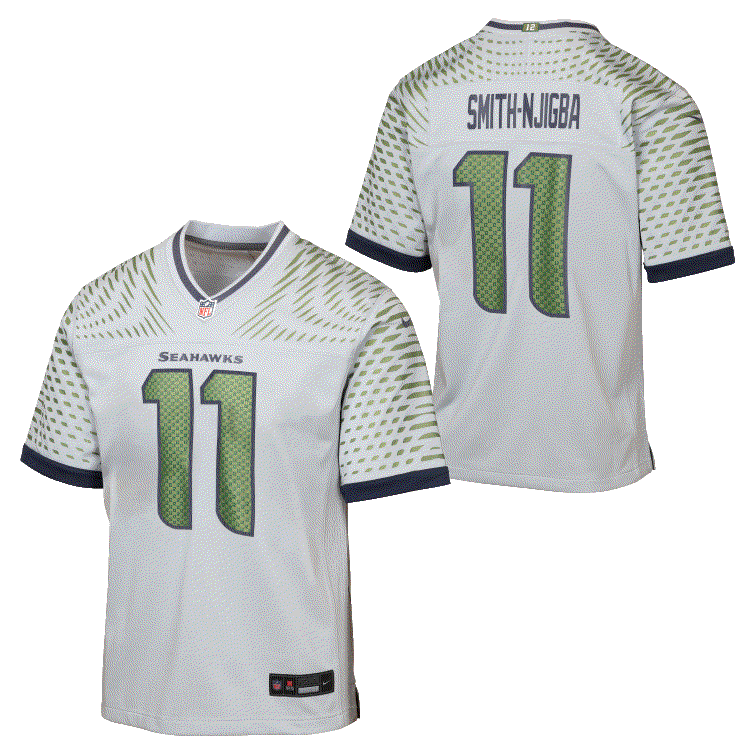 Seahawks Jaxon Smith-Njibga Youth Rivalry Game Jersey
