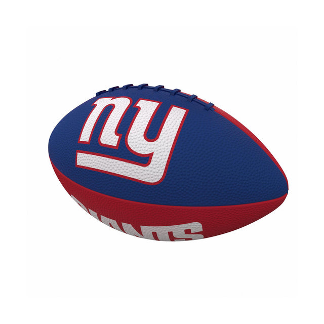 Giants Pinwheel Logo Junior Size Rubber Football