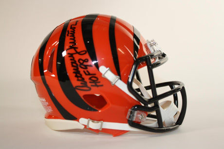 Anthony Muñoz Autographed Bengals Speed Mini Helmet With Inscription