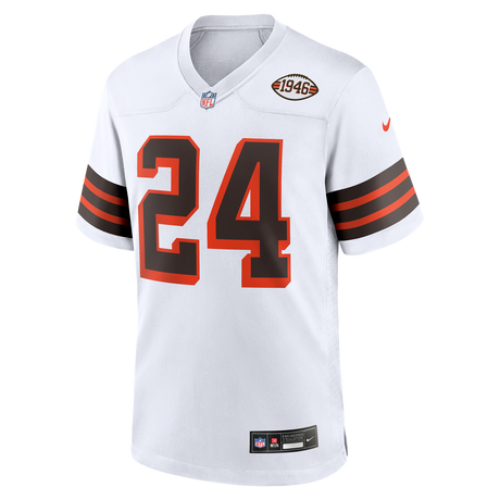 Browns Nick Chubb Men's Brown Nike Game Jersey