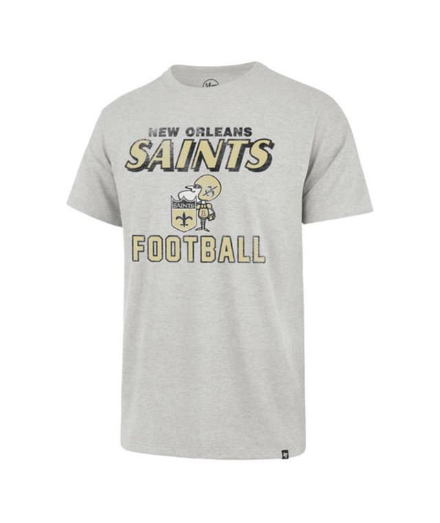 Saints 2026 '47 Brand Men's Relay Grey Franklin T-Shirt