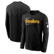Steelers 2025 Nike Men's Long Sleeve Essential T-Shirt