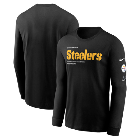 Steelers 2025 Nike Men's Long Sleeve Essential T-Shirt