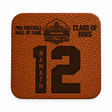 Joe Namath Leather Player Coaster Pro Football Hall of Fame
