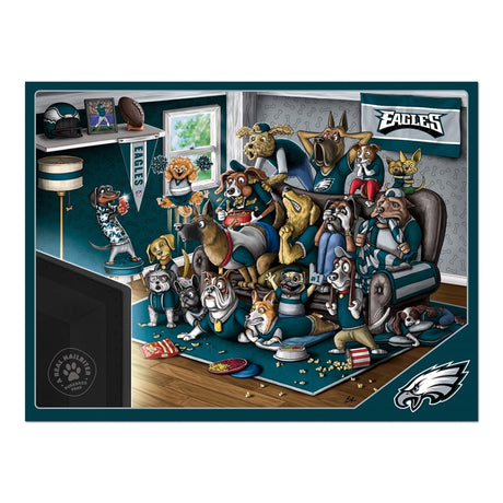 Eagles Purebred Fans Puzzle - A Real Nailbiter