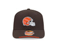 Browns 2026 New Era Men's 9SEVENTY Stretch Snap Sideline Hat