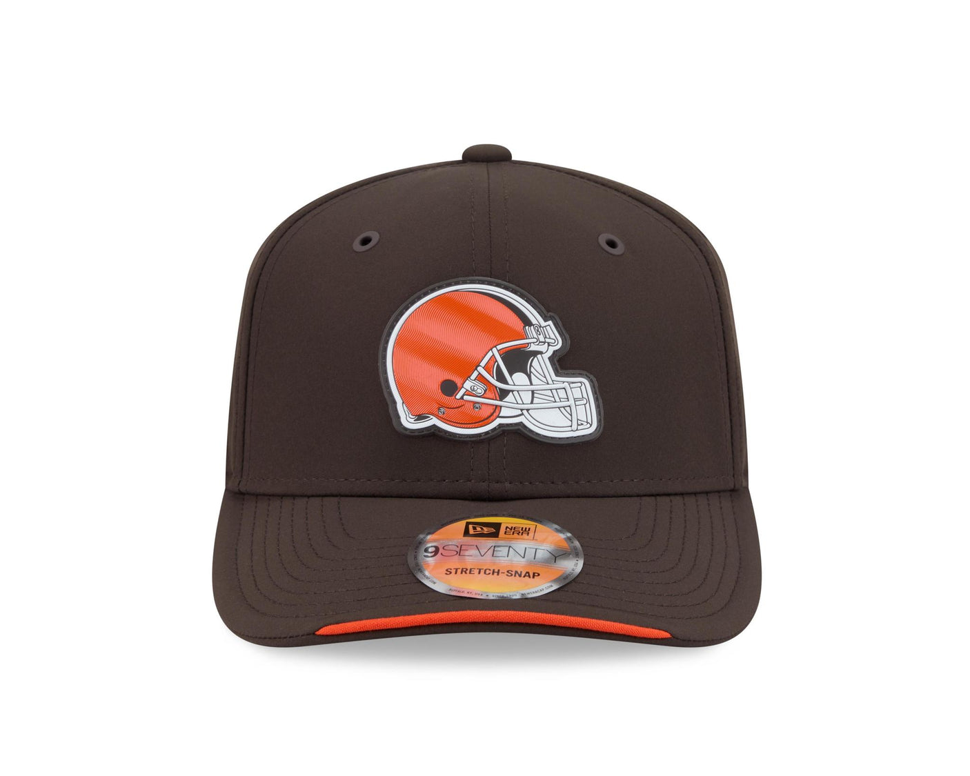 Browns 2026 New Era Men's 9SEVENTY Stretch Snap Sideline Hat