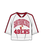 49ers 2026 '47 Brand Women's Historic Big Overarch T-Shirt
