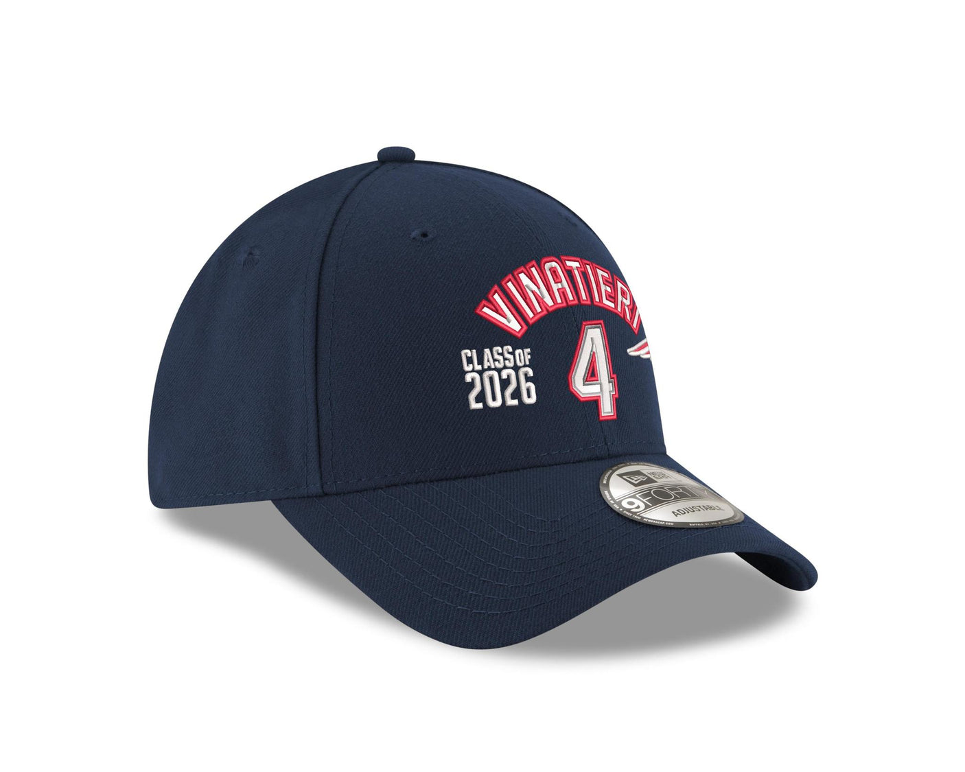 Adam Vinatieri Patriots Class of 2026 New Era 9FORTY Name and Number Hat