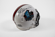 Steve Hutchinson Class of 2020 Autographed Hall of Fame White Mini Helmet With HOF Inscription