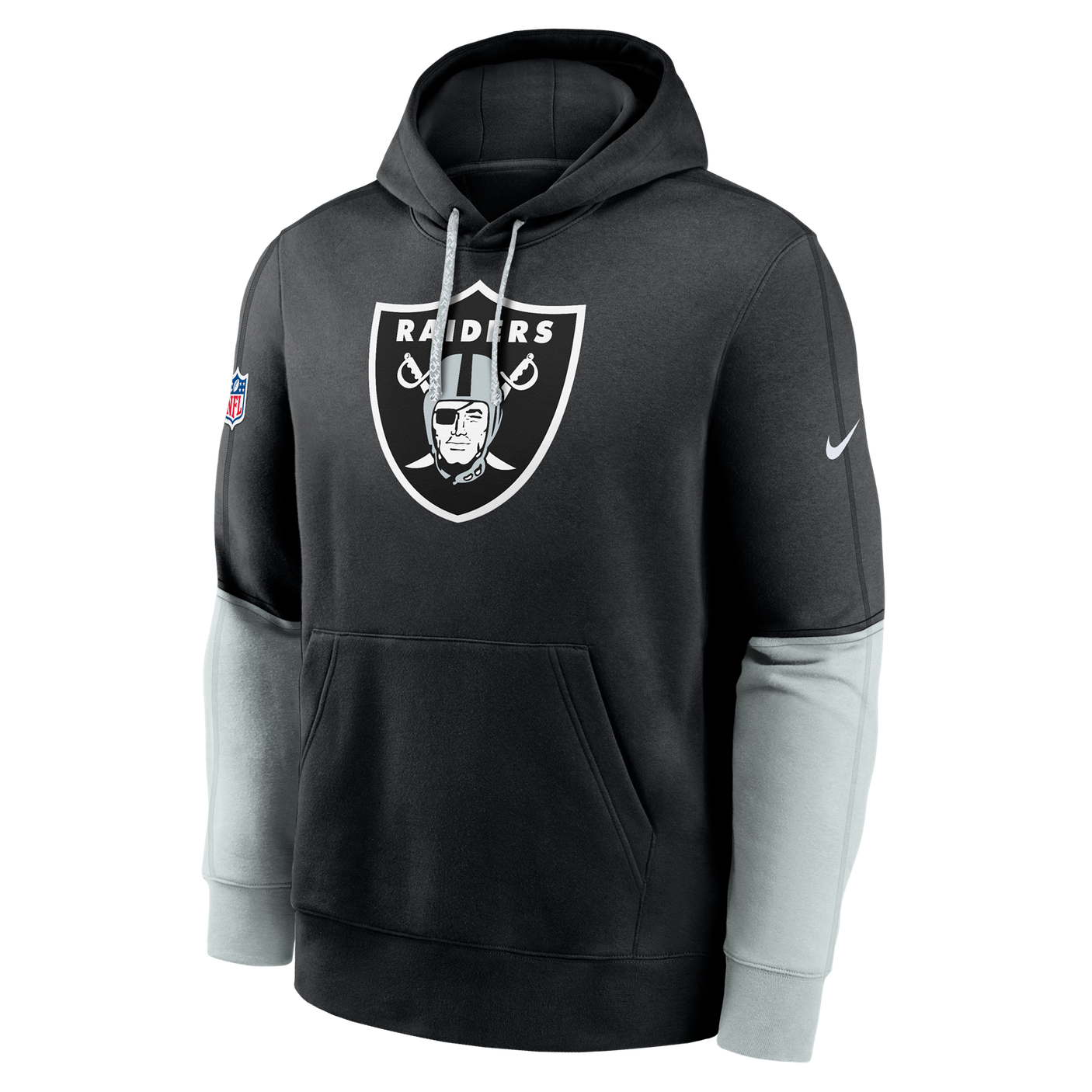 Raiders 2024 Nike Men's Sideline Club Sweatshirt