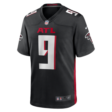 Falcons Michael Penix Jr. Men's Black Nike Game Jersey