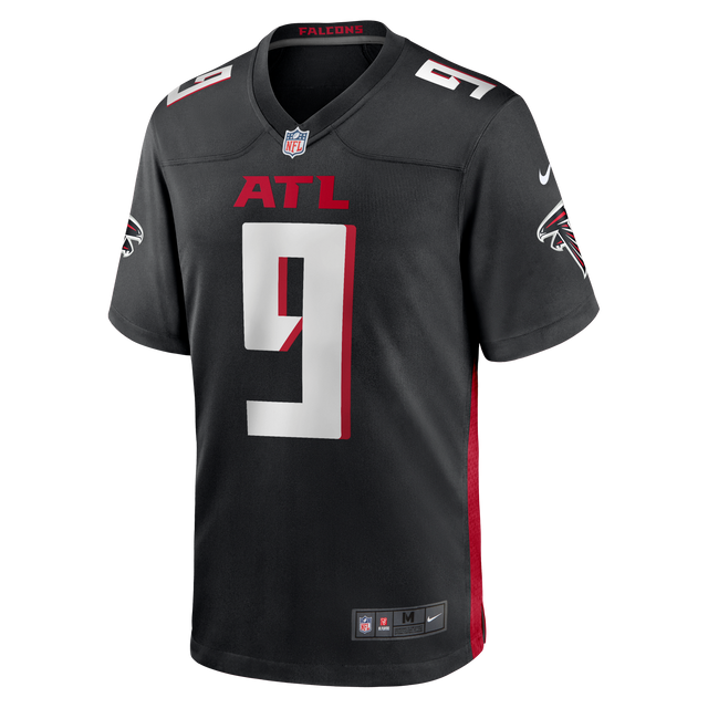 Falcons Michael Penix Jr. Men's Black Nike Game Jersey