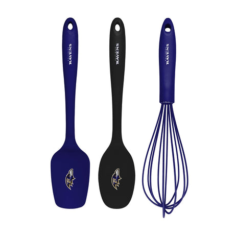 Ravens 3-pc Kitchen Utensil Set