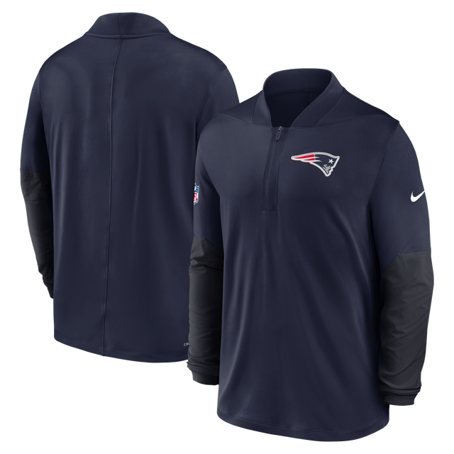 Patriots 2025 Nike Men's Mid Weight Half Zip