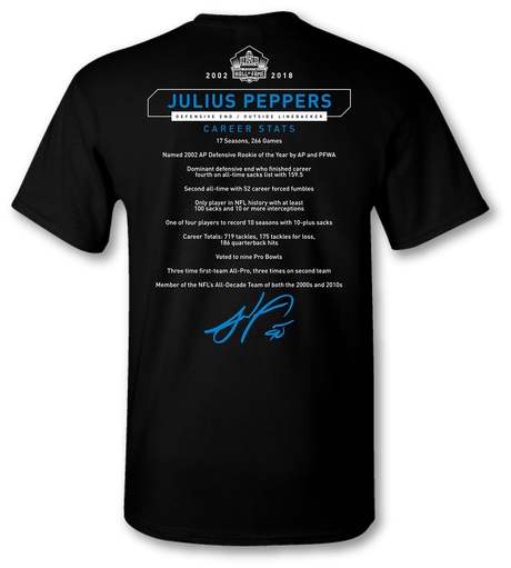 Julius Peppers Class of 2024 Stat T-Shirt