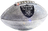 Raiders Swarovski Crystal Full Size Football