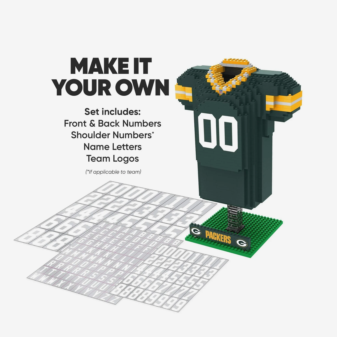 Packers 3D Brxlz Jersey
