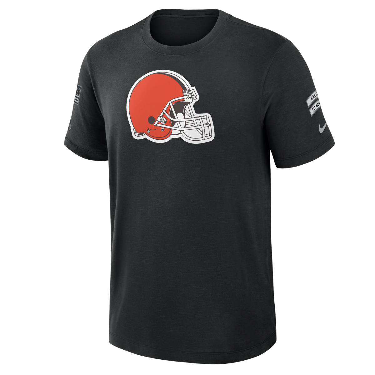 Browns 2026 Nike Men's Salute to Service T-Shirt Pro Football Hall of Fame