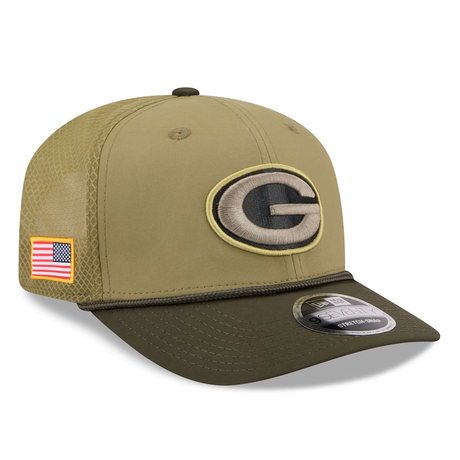 Packers 2025 New Era Men's 9SEVENTY Salute to Service Hat