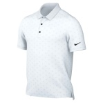 Hall of Fame Men's White Nike Tour Polo