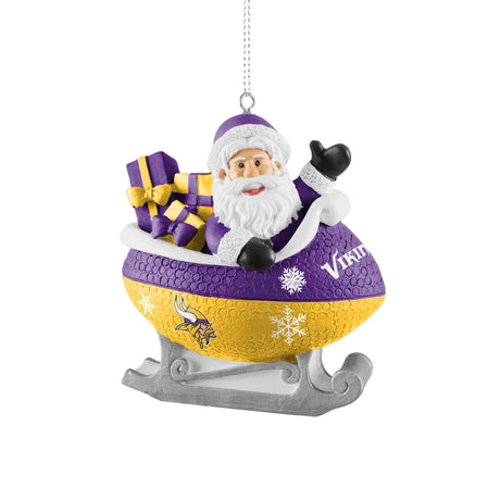 Vikings Football Sleigh Ornament
