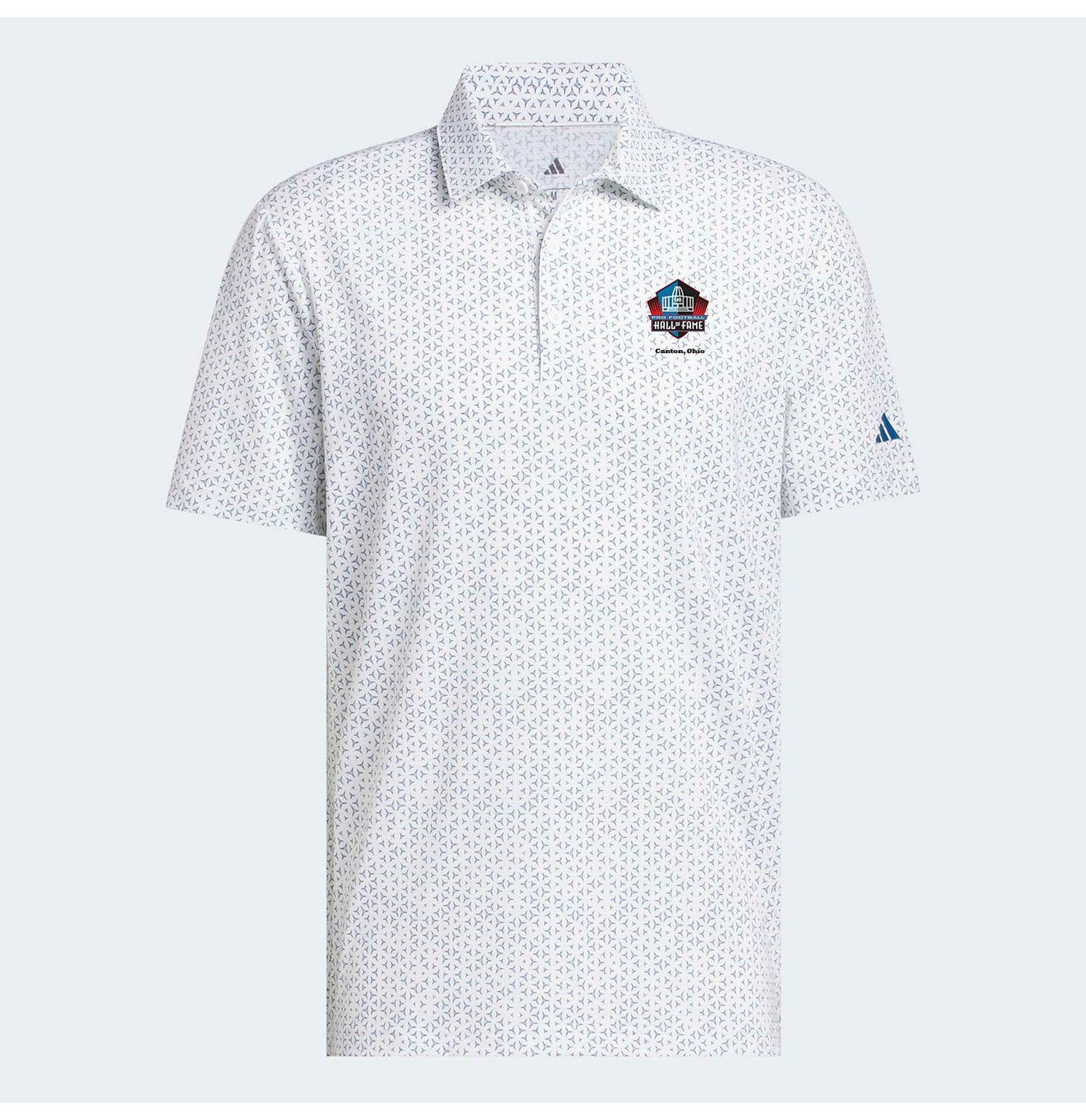 Hall of Fame 2026 Adidas Men's White Ultimate365 Mesh Tango Print Polo