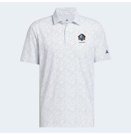 Hall of Fame 2026 Adidas Men's White Ultimate365 Mesh Tango Print Polo