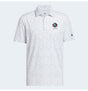 Hall of Fame 2026 Adidas Men's White Ultimate365 Mesh Tango Print Polo