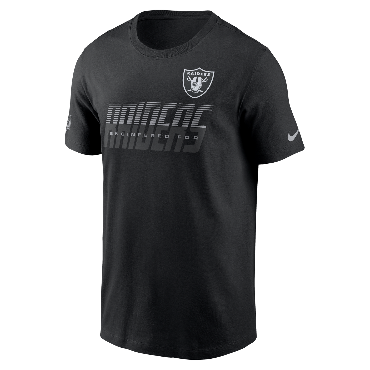 Raiders 2026 Nike Men's Dri-Fit Team Issue Crew T-Shirt