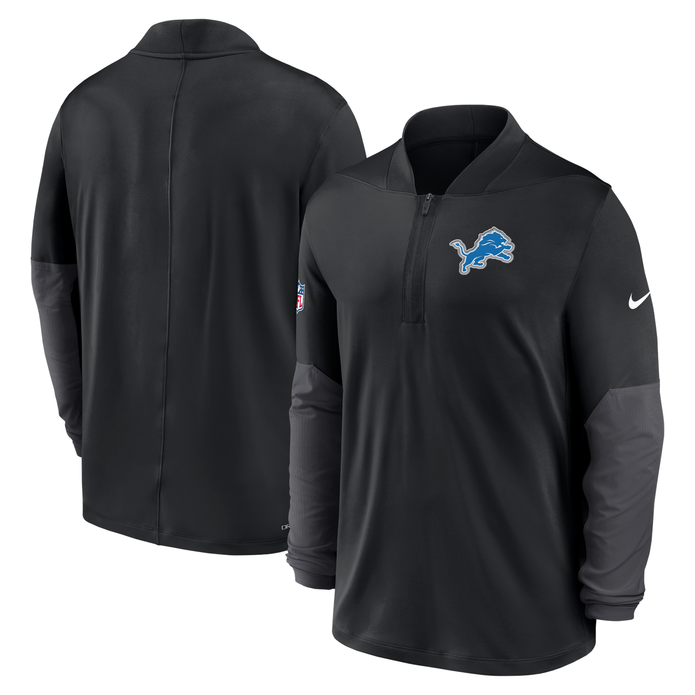 Lions 2025 Nike Men's Mid Weight Half Zip