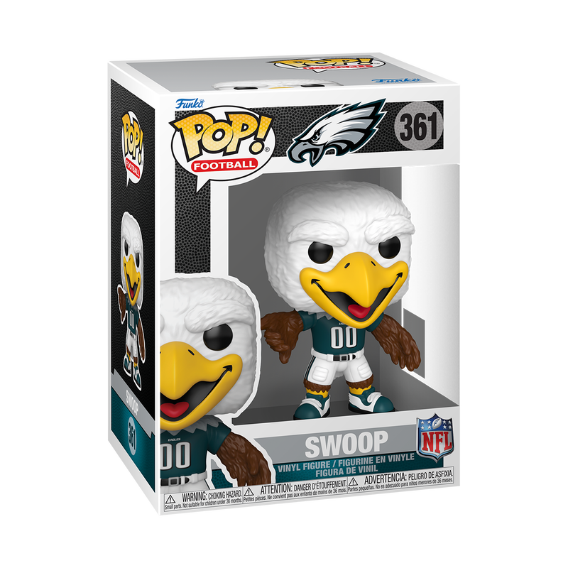 Eagles Mascot Swoop NFL Funko Pop! 361 Pro Football Hall of Fame