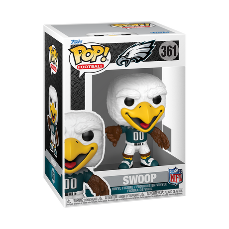 Eagles Mascot Swoop NFL Funko Pop! 361 Pro Football Hall of Fame