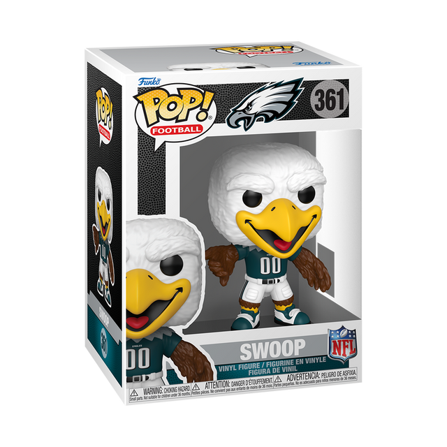 Eagles Mascot Swoop NFL Funko Pop! 361 Pro Football Hall of Fame