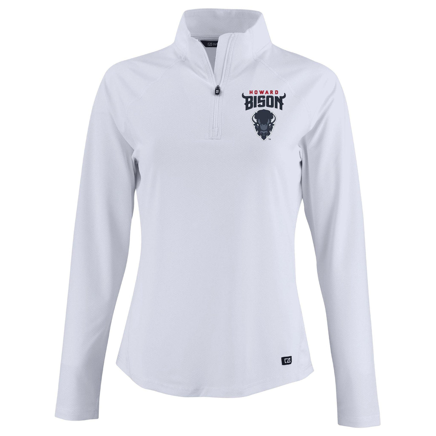 HBCU Team Cutter & Buck Women's Prospect Recycled Featherlight Stretch 1/4 Zip