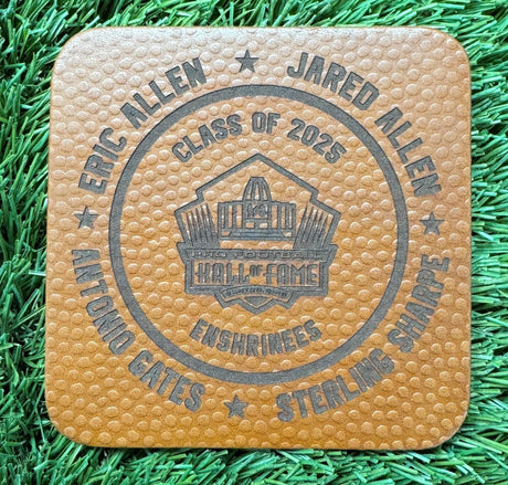 Class of 2025 Leather Coaster