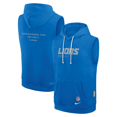 Lions 2026 Nike Men's Dri-Fit Sleeveless Fleece Hoodie