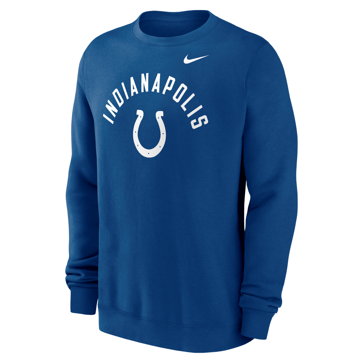 Colts 2026 Nike Men's Club Fleece Pullover Crewneck Pro Football Hall of Fame