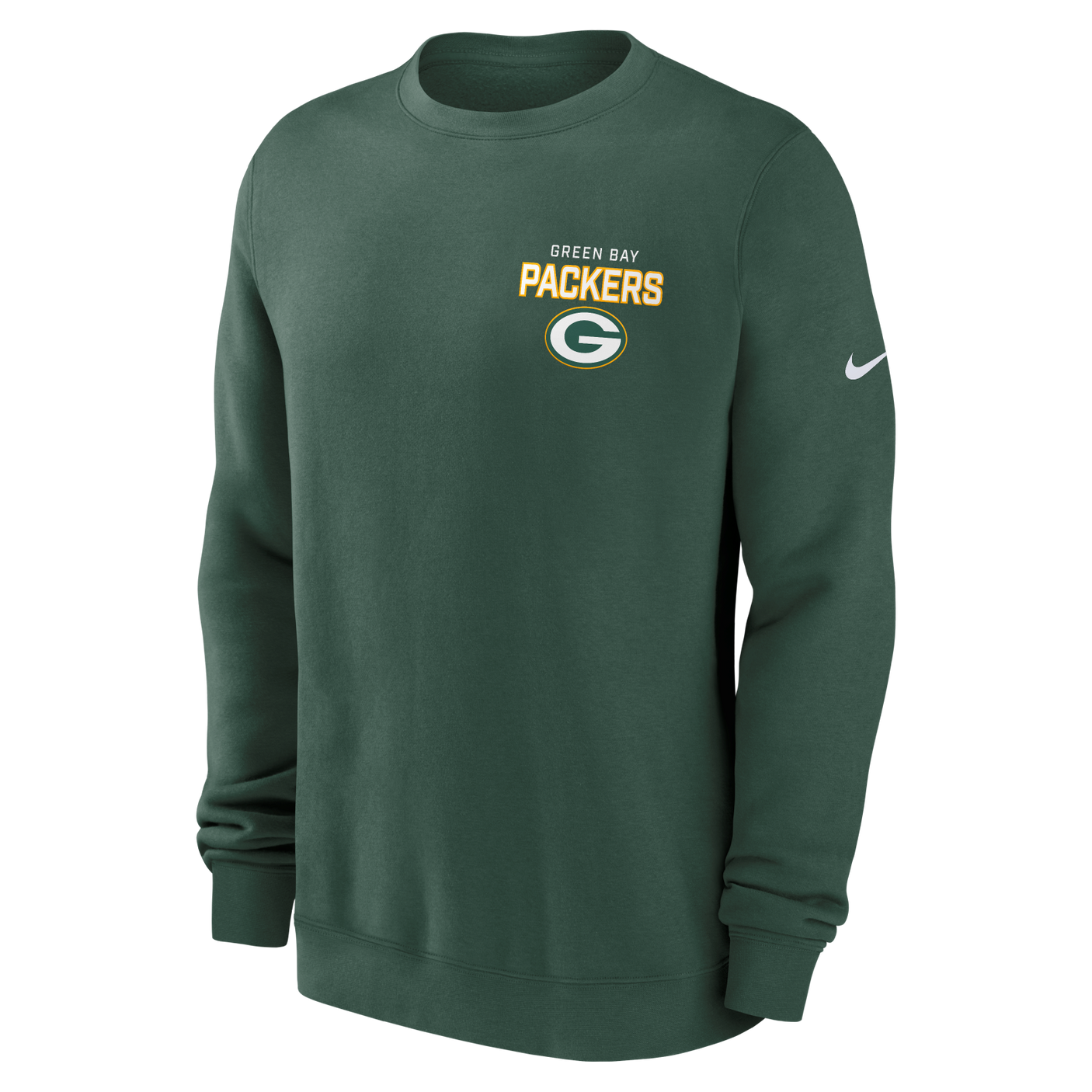 Packers 2025 Men's Nike Fleece Club Crewneck