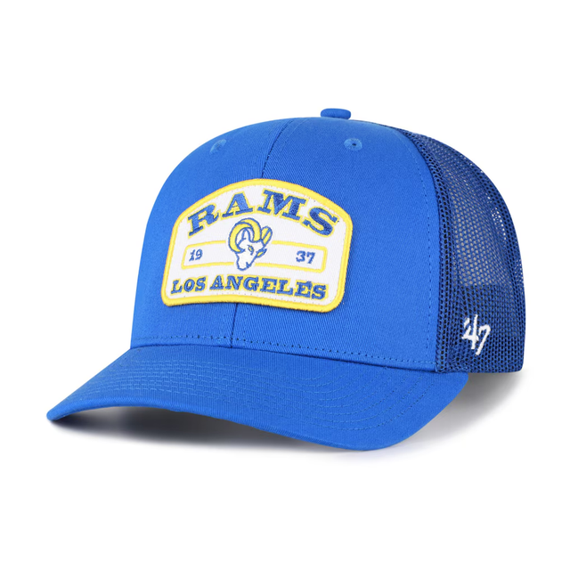 Rams 2026 '47 Brand Men's Roadway Strap Trucker Hat Pro Football Hall of Fame