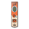 Bengals 8" x 32" 3D Stadiumview Banner