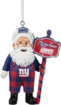 Giants Santa Overalls Ornament