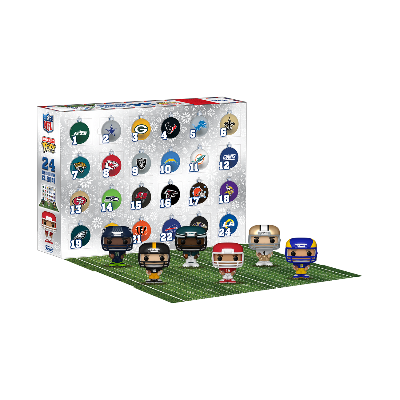 Funko Pocket Pop! NFL Advent Countdown Calendar S3