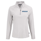 HBCU Team Cutter & Buck Women's Coastline Recycled Double Peached 1/4 Zip Pullover