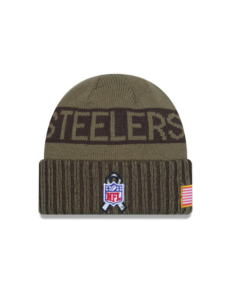 Steelers 2025 Men's New Era Salute to Service Knit