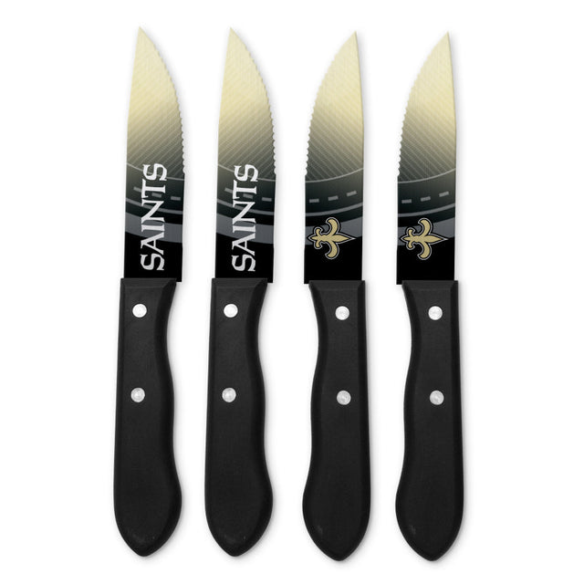 Saints 4-Piece Steak Knife Set