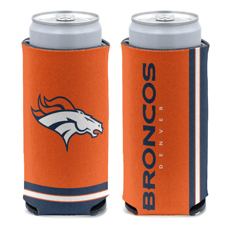 Broncos 12oz Logo Slim Can Cooler