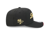 49ers 2026 New Era Men's 9SEVENTY Stretch Snap Rivalry Hat