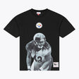 Steelers Troy Polamalu 2026 Mitchell & Ness Throwback T-Shirt Pro Football Hall of Fame